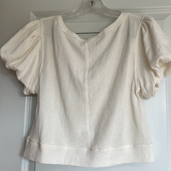 Free People Puff Sleeve Blouse - Picture 6 of 6